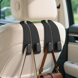 Leather Car Seat Headrest Hook – Smart & Stylish Car Organizer!